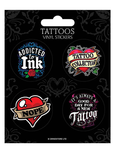 Tattoos Vinyl Sicker Set